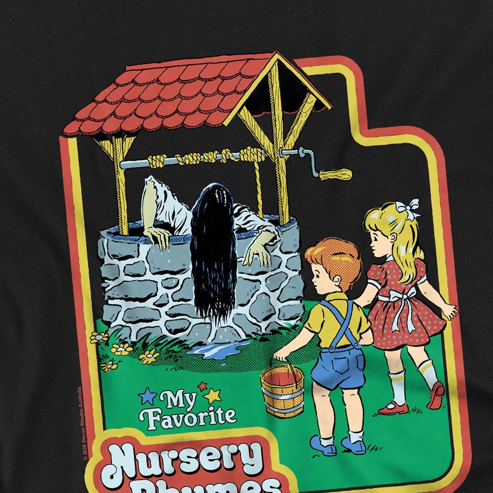 Black - Steven Rhodes - Steven Rhodes Nursery Rhymes Kids T-Shirt Black - 2