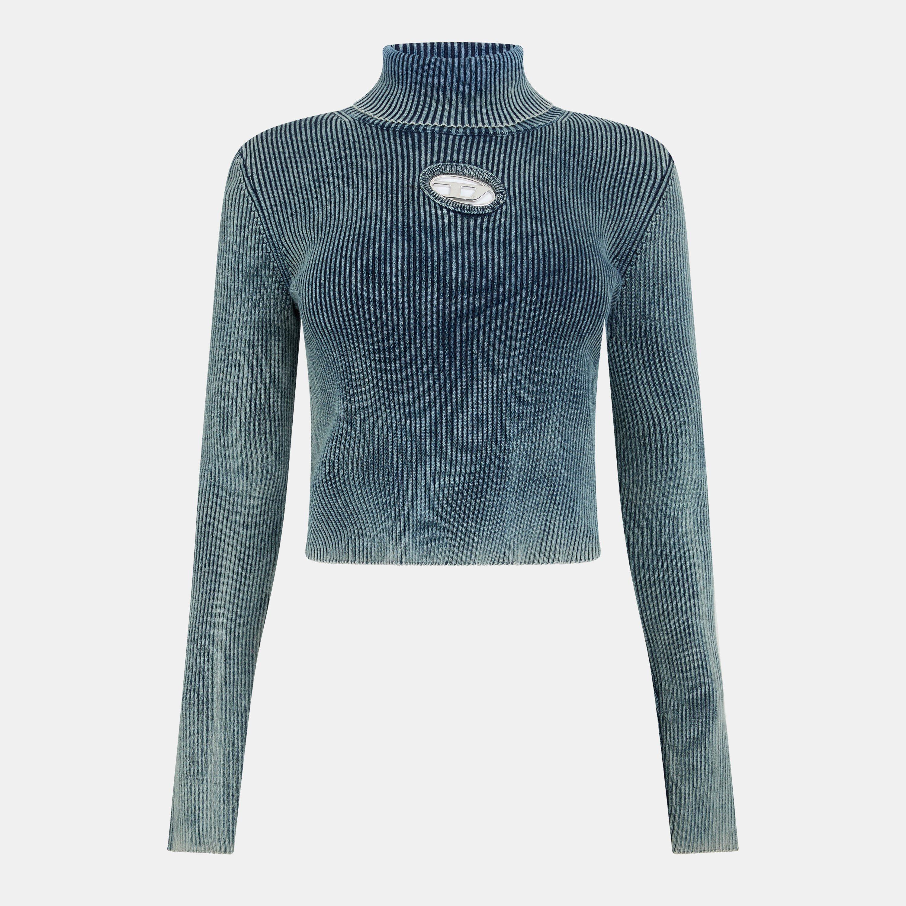 Blue - Diesel - M-Anchor-A Ribbed Top - 1