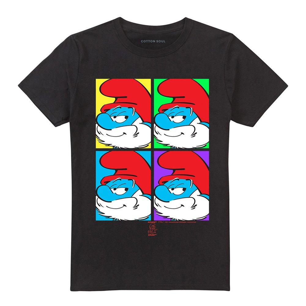 Black - Other - Smurfs Tiles T Shirt Black - 4