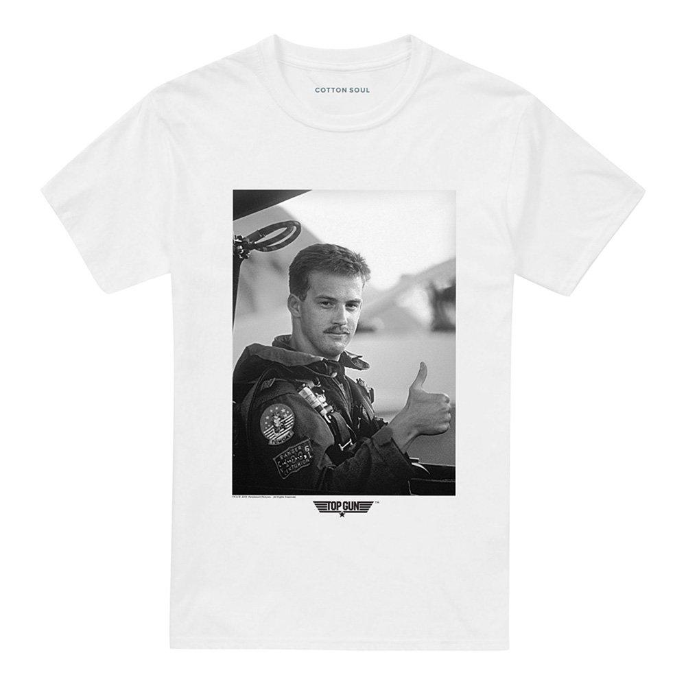 White - Top Gun - Top Gun My Wingman T Shirt White - 4