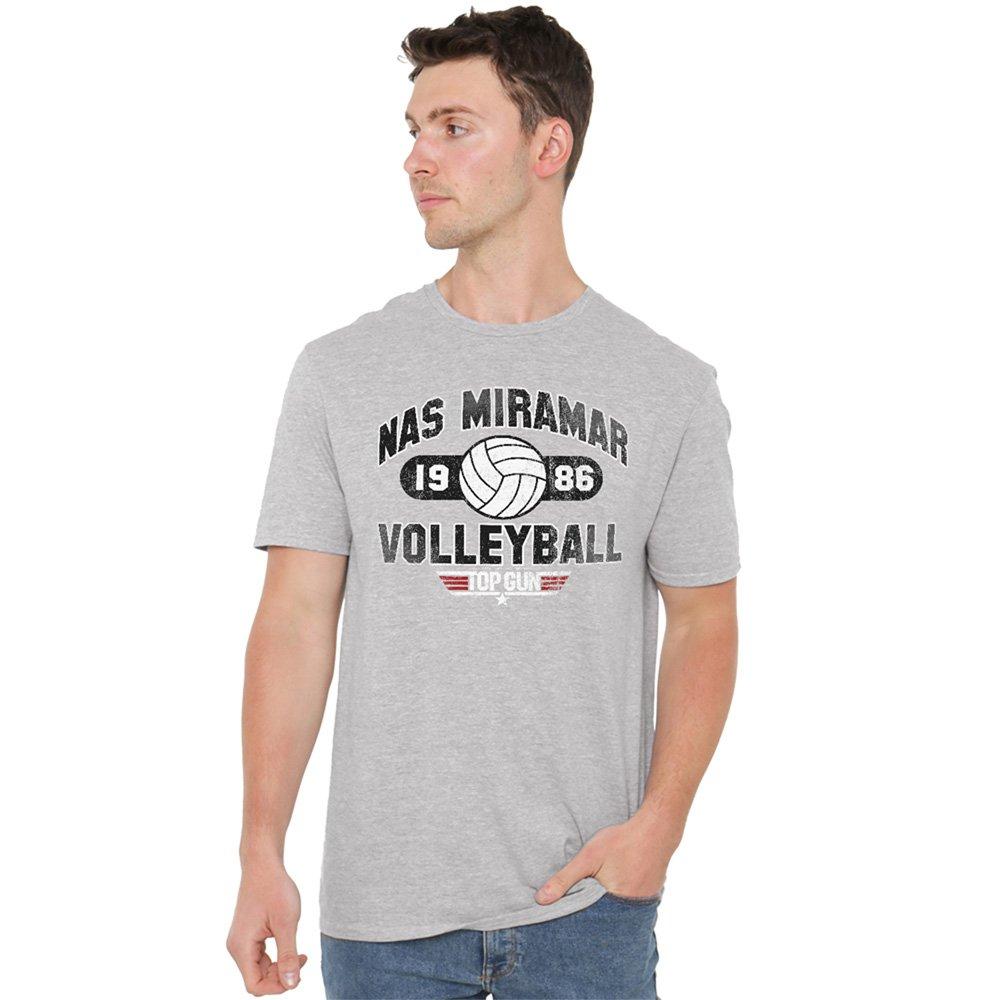 Grey - Top Gun - Top Gun Nas Miramar Volleyball T Shirt Athletic H - 1