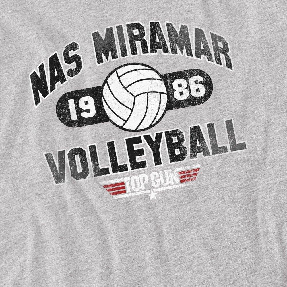 Grey - Top Gun - Top Gun Nas Miramar Volleyball T Shirt Athletic H - 2