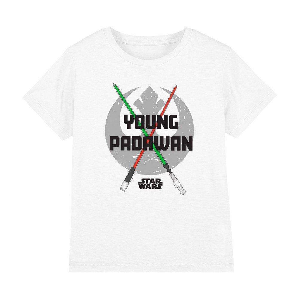 White - Star Wars - Star Wars Lightsaber Young Padawan Boys T-Shirt W - 1