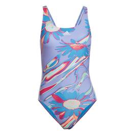 adidas 3 Swimming Animal Tape Cut Out Swimsuit