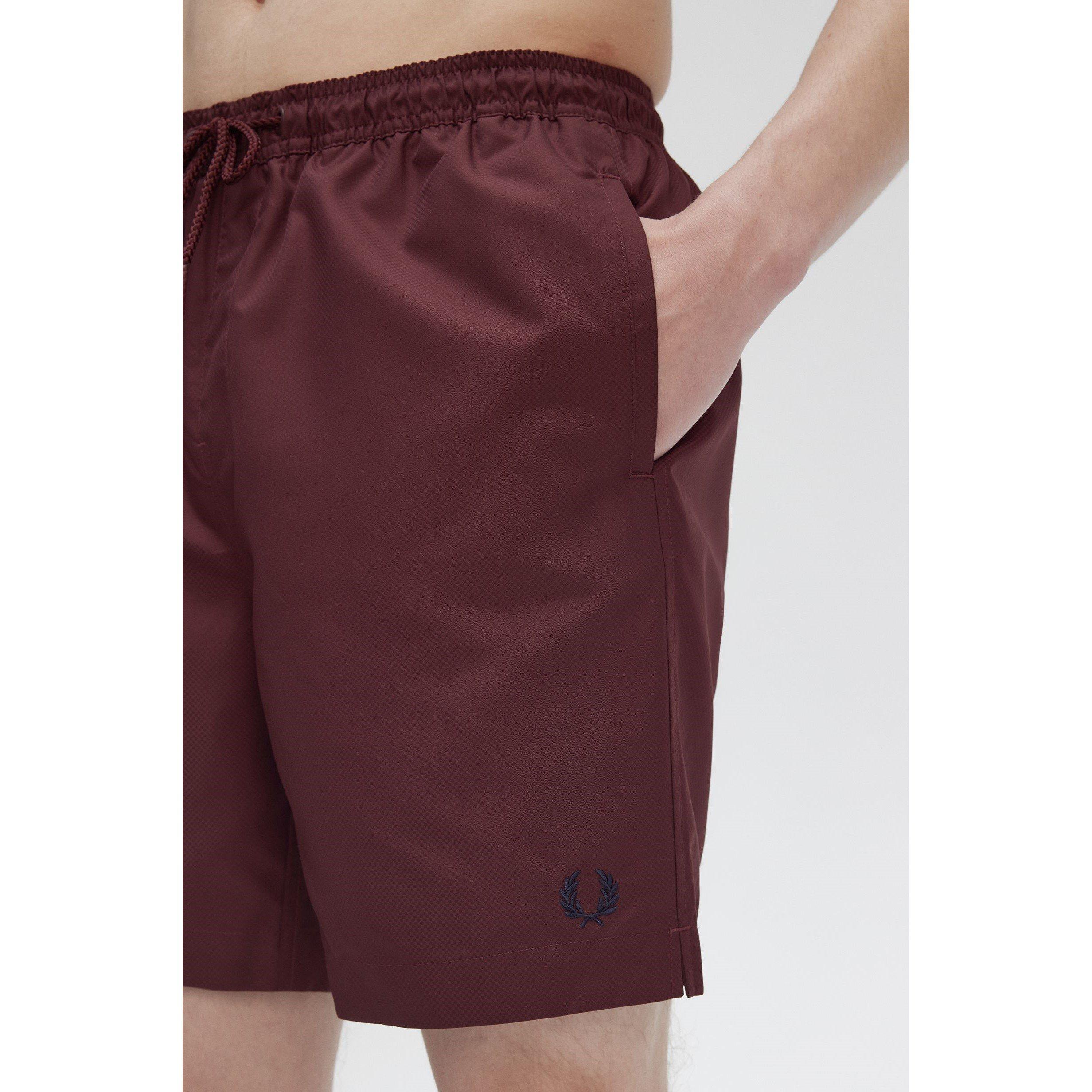 Oxblood 597 - Fred Perry - Classic Swim Shorts - 2