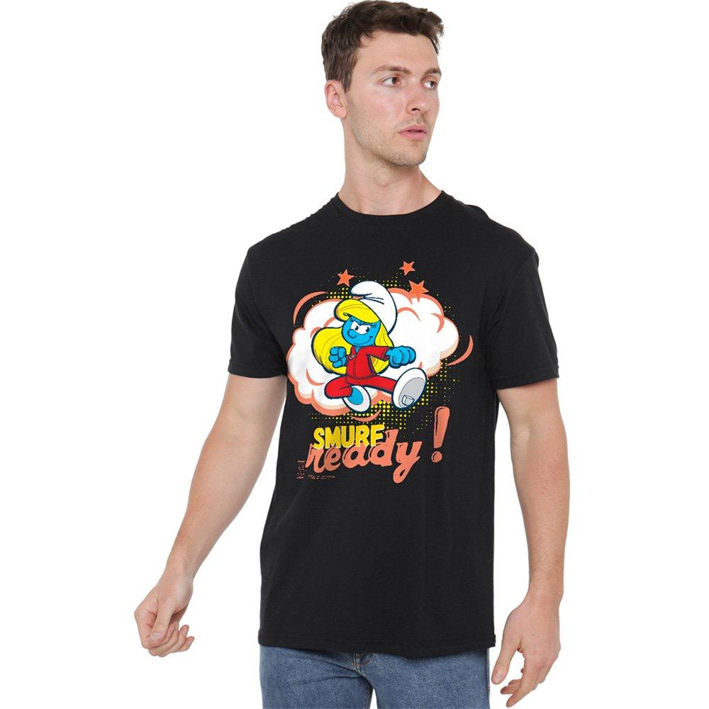 Black - Other - The Smurfs Smurfette Smurf Ready T Shirt Black - 1
