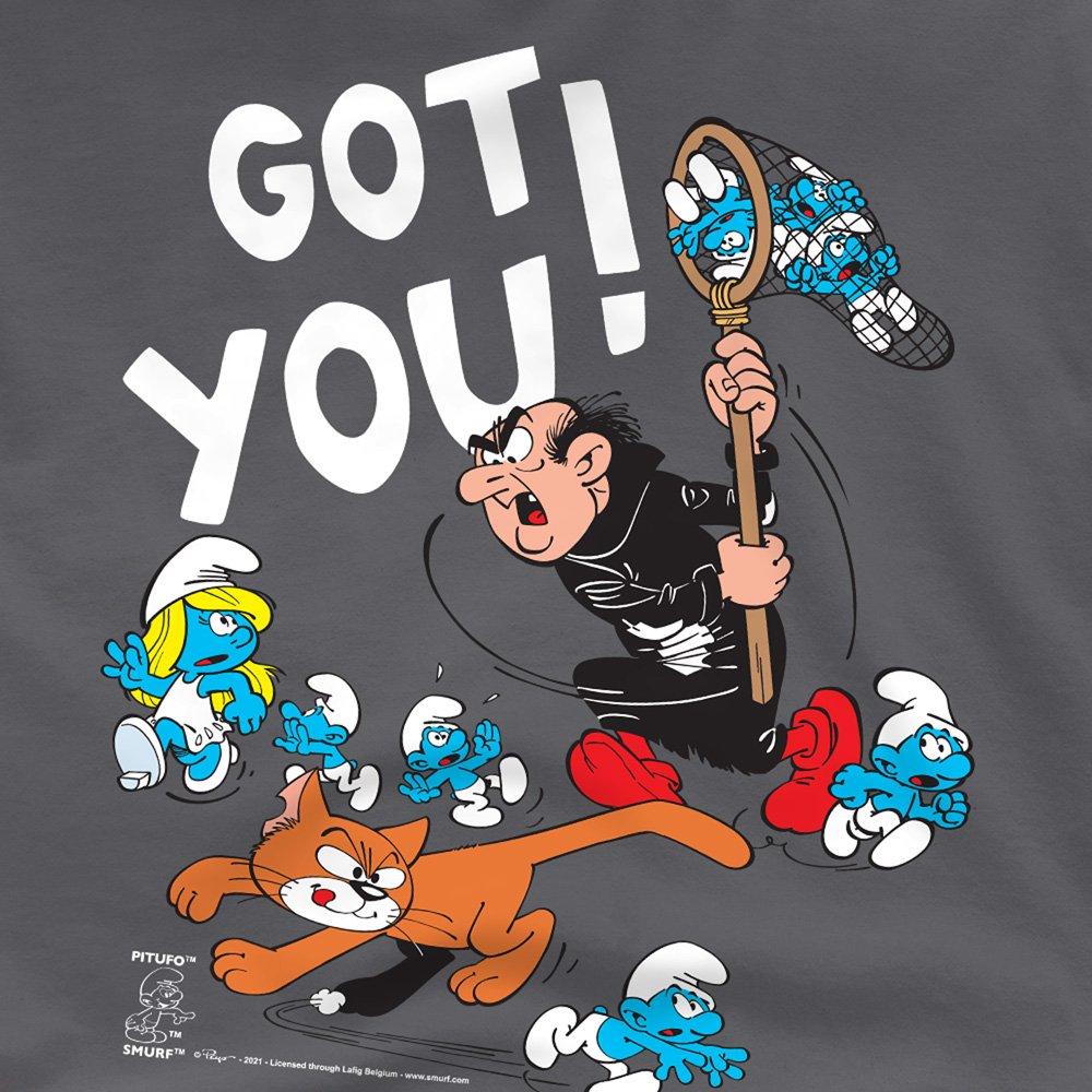 Grey - Other - Smurfs Gargamel And Azrael T Shirt Charcoal - 2