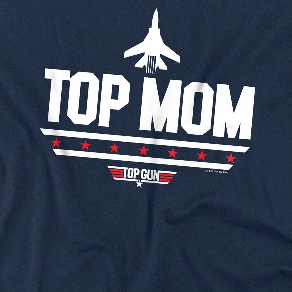 Navy - Top Gun - Top Gun MotherS Day Top Mom T Shirt Navy - 2