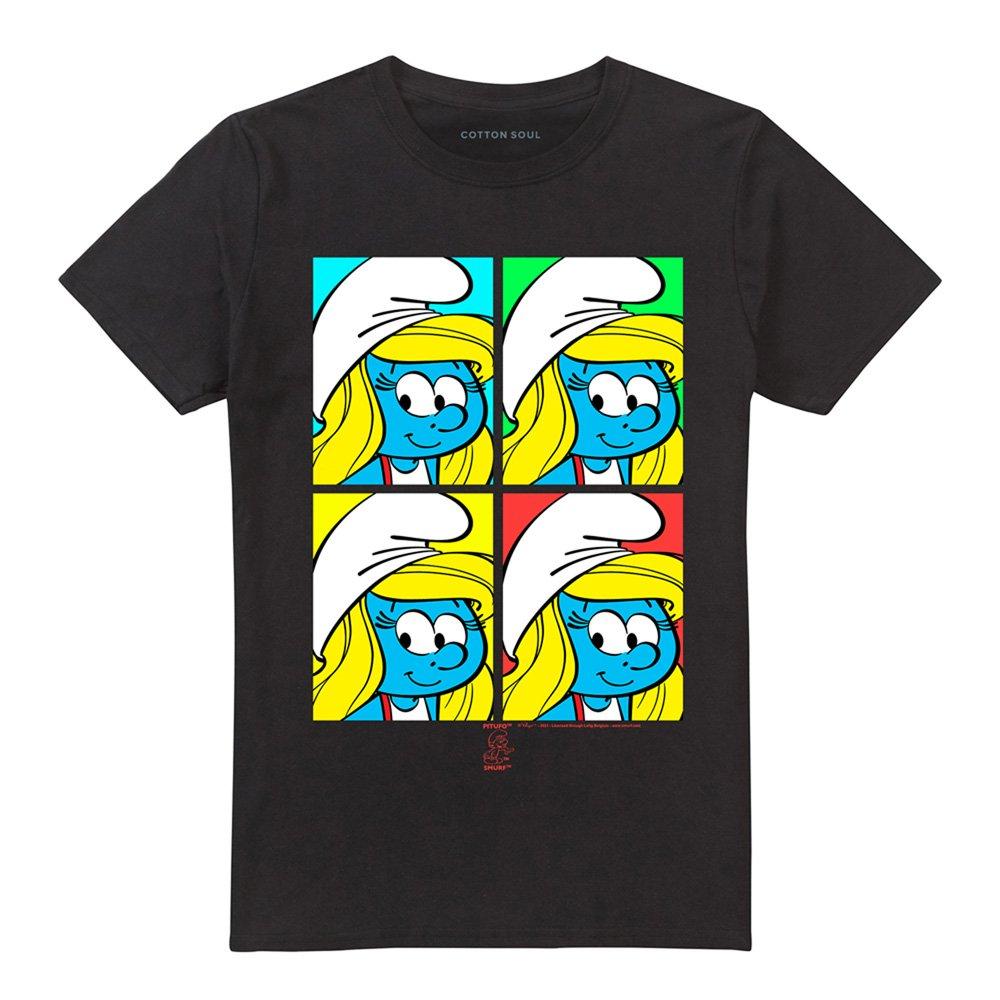Black - Other - Smurfs Tiles T Shirt Black - 4