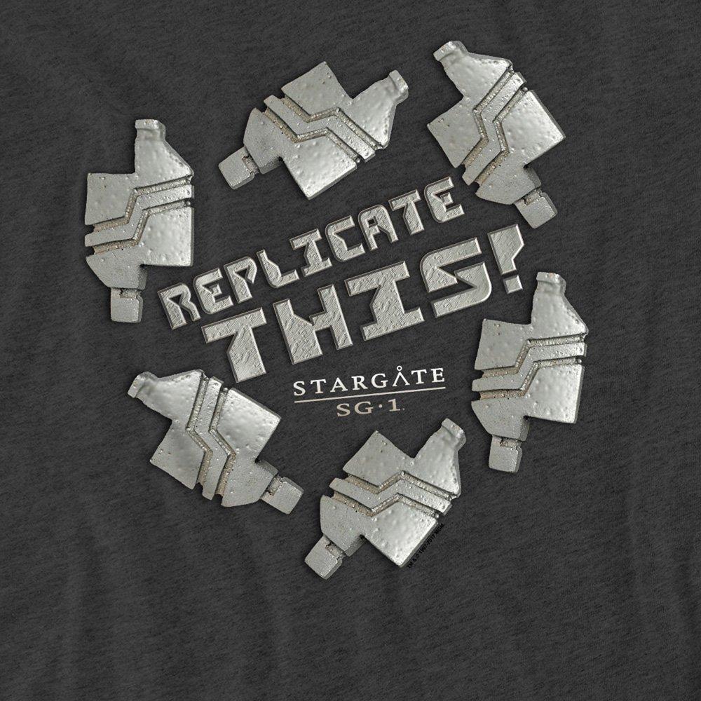Grey - Other - Sg1 Replicate This T-Shirt Charcoal - 2