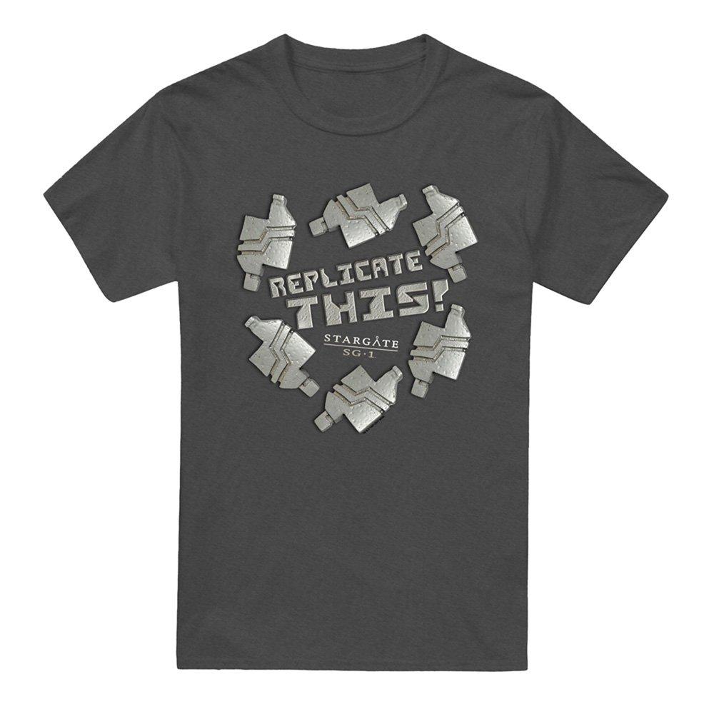 Grey - Other - Sg1 Replicate This T-Shirt Charcoal - 4