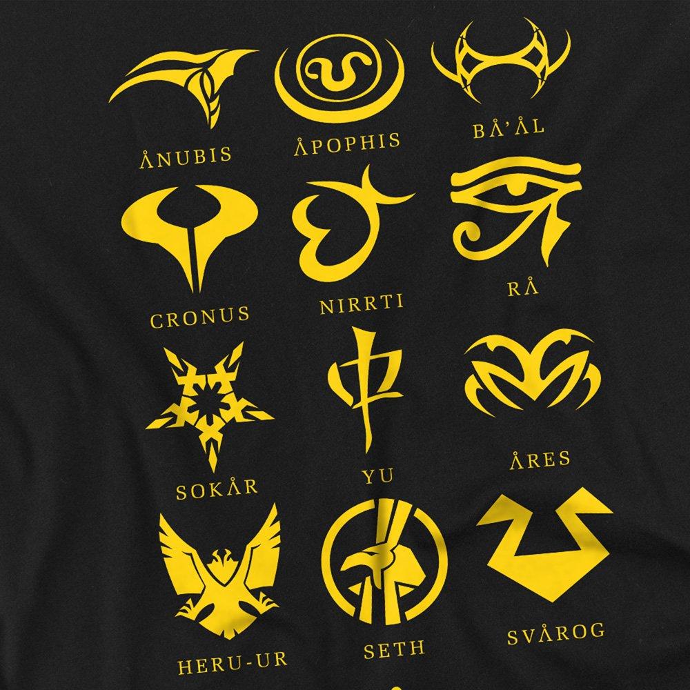 Black - Other - Sg1 Goauld Characters T Shirt Black - 2