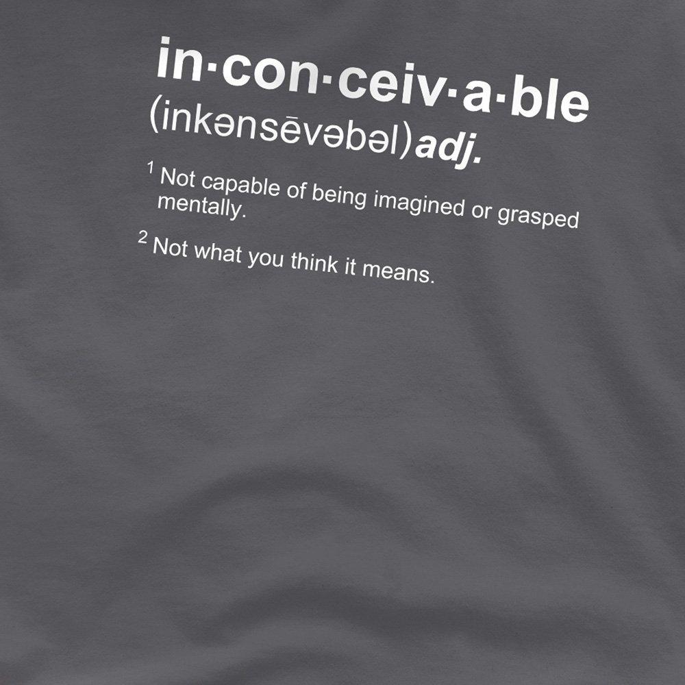 Grey - Other - Princess Bride Definition T Shirt Charcoal - 2