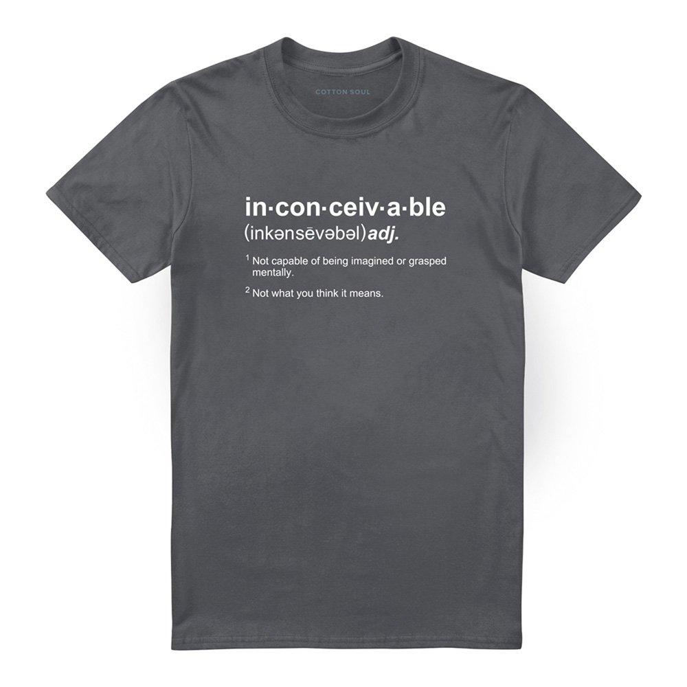Grey - Other - Princess Bride Definition T Shirt Charcoal - 4