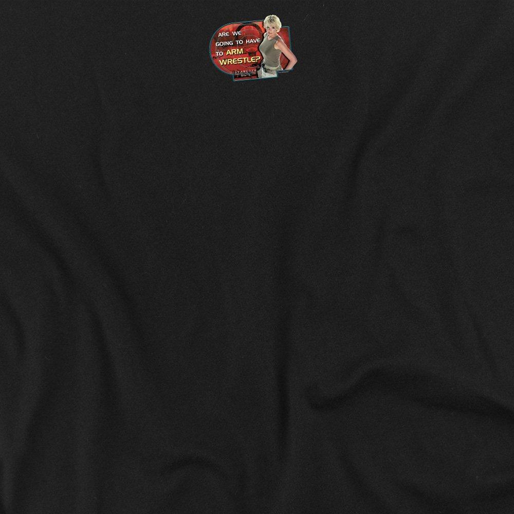 Black - Other - Sg1 Arm Wrestle T Shirt Black - 2