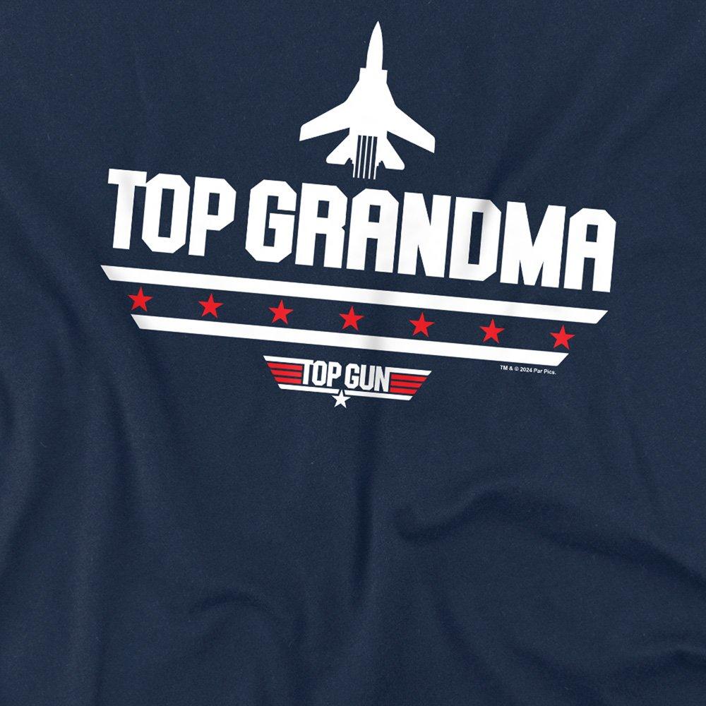 Navy - Top Gun - Top Gun MotherS Day Top Grandma T Shirt Navy - 2