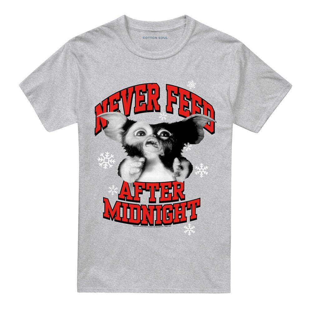 Light Grey - Warner Brothers - Gremlins Gizmo Never Feed After Midnight T-Shirt - 4