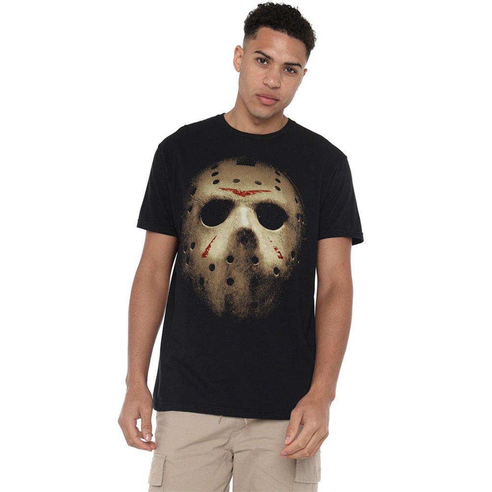 Black - Warner Brothers - Friday The 13Th Jason Voorhees Large Face Mask T-S - 1