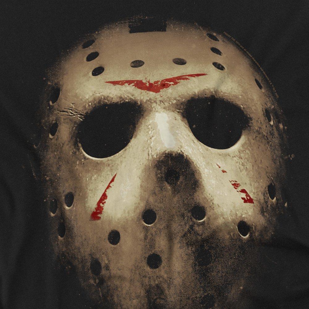 Black - Warner Brothers - Friday The 13Th Jason Voorhees Large Face Mask T-S - 2