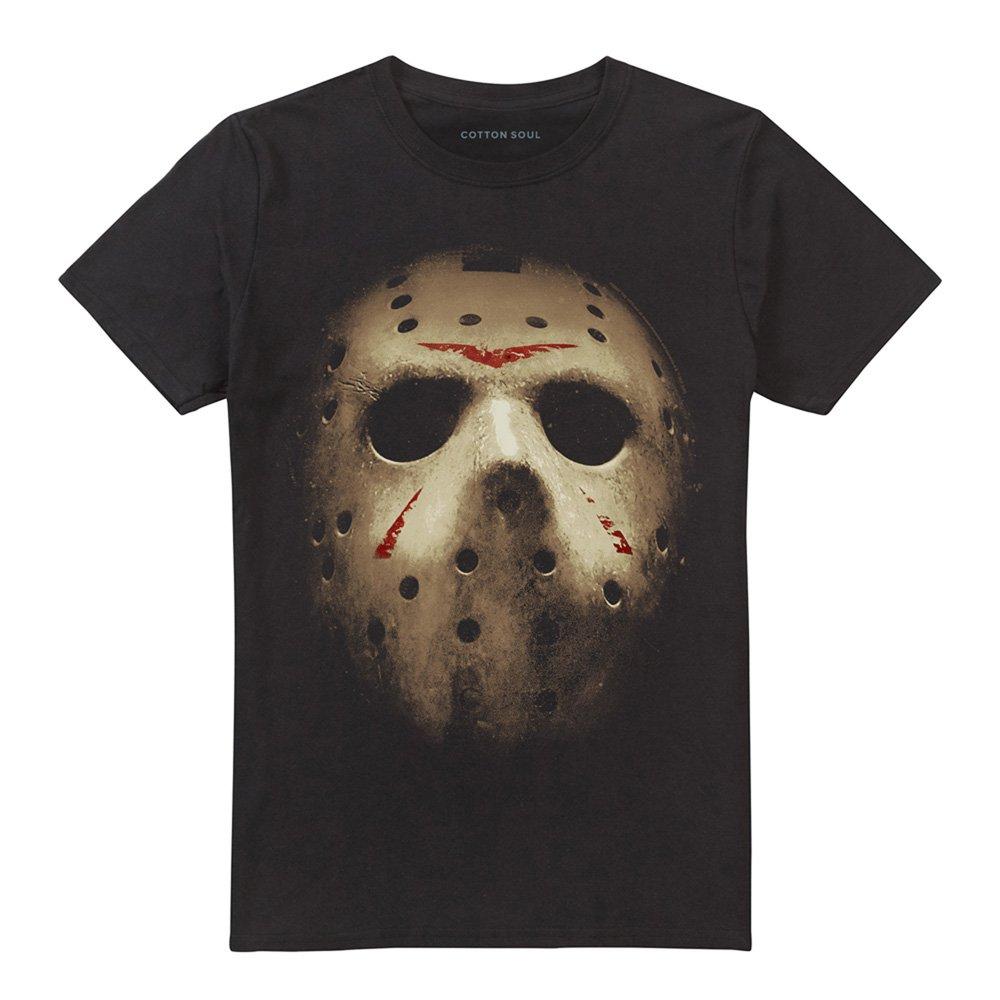 Black - Warner Brothers - Friday The 13Th Jason Voorhees Large Face Mask T-S - 4