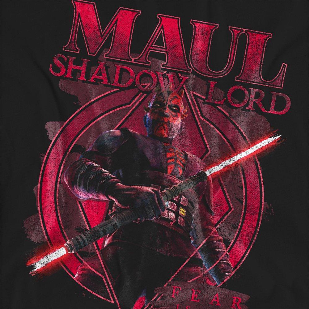 Black - Star Wars - Maul Shadow Lord Fear Is My Ally Fashion T Shirt - 2