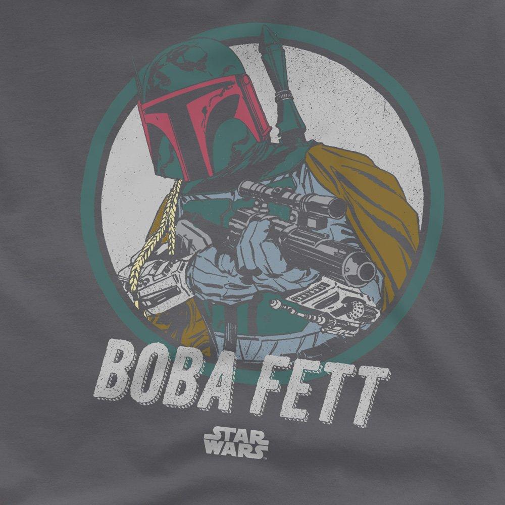Grey - Star Wars - Retro Boba T-Shirt - 2