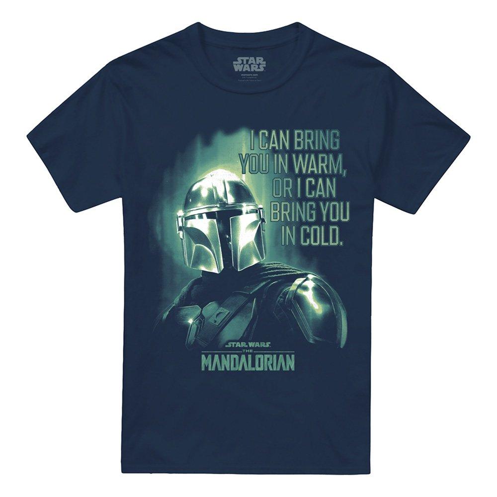 Navy - Star Wars - The Mandalorian Bring You In Cold Quote T-Shirt N - 4