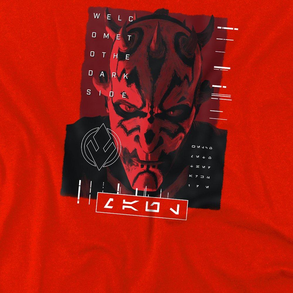 Red - Star Wars - Maul Shadow Lord Welcome To The Dark Side Kids T S - 2