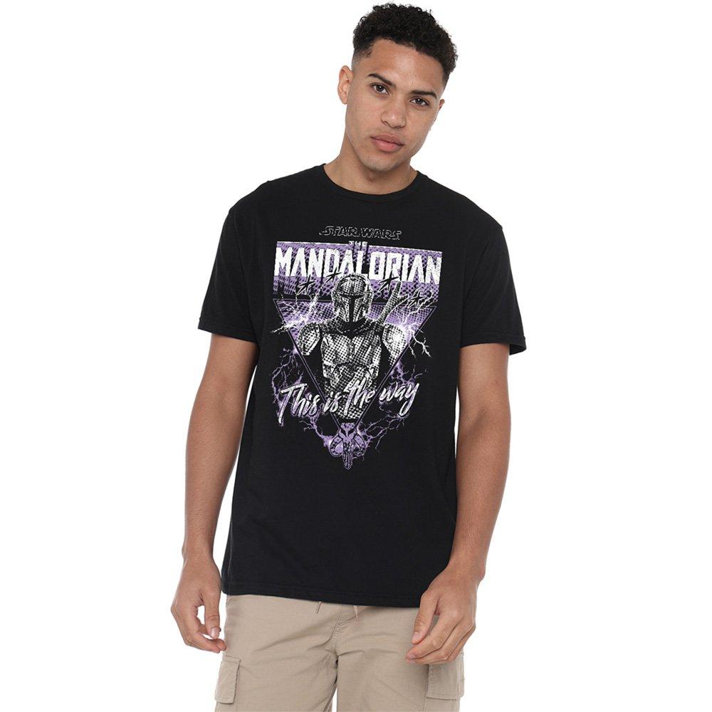 Black - Star Wars - The Mandalorian This Is The Way Heavy Metal T-Shir - 1