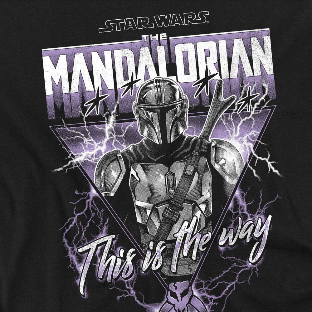 Black - Star Wars - The Mandalorian This Is The Way Heavy Metal T-Shir - 2