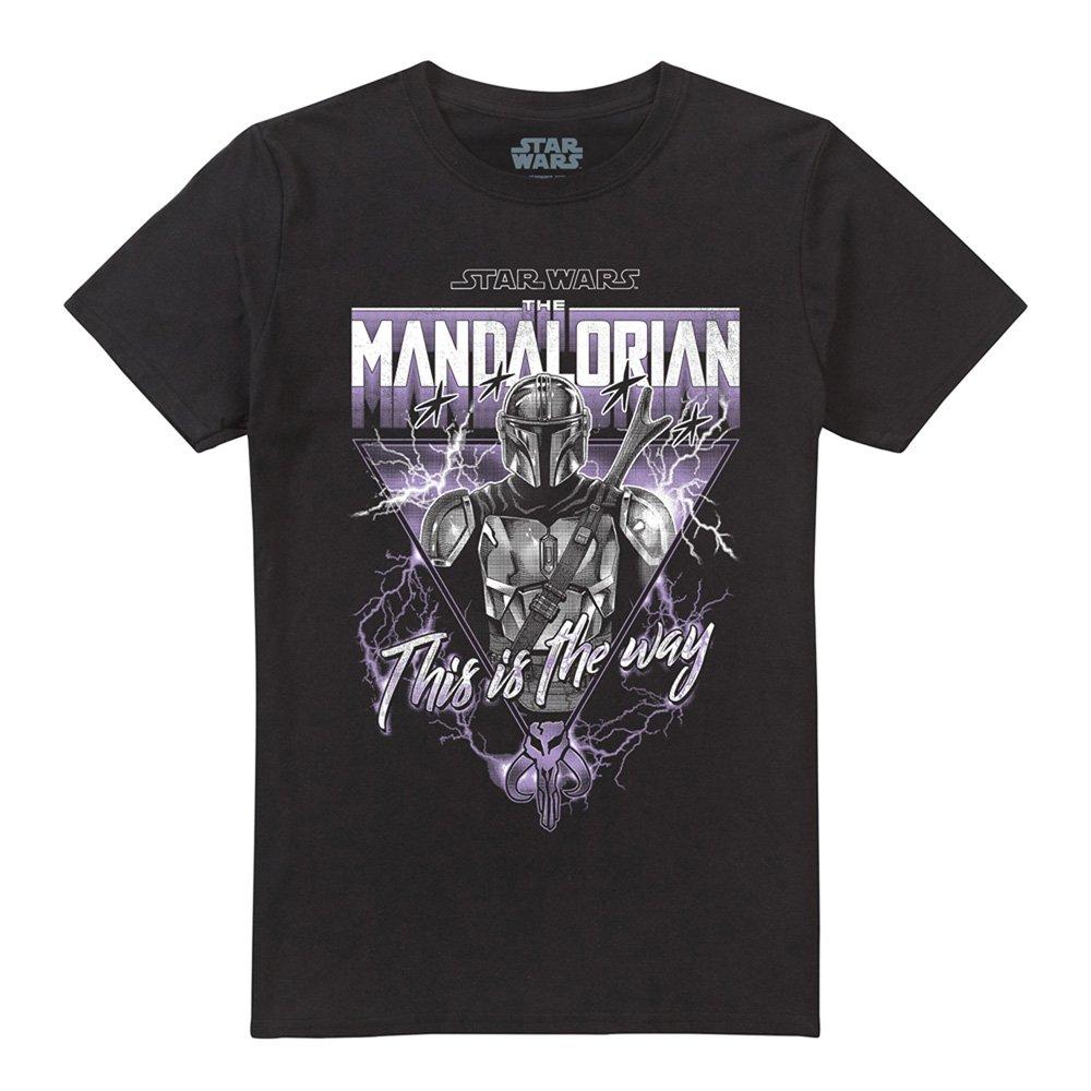Black - Star Wars - The Mandalorian This Is The Way Heavy Metal T-Shir - 4