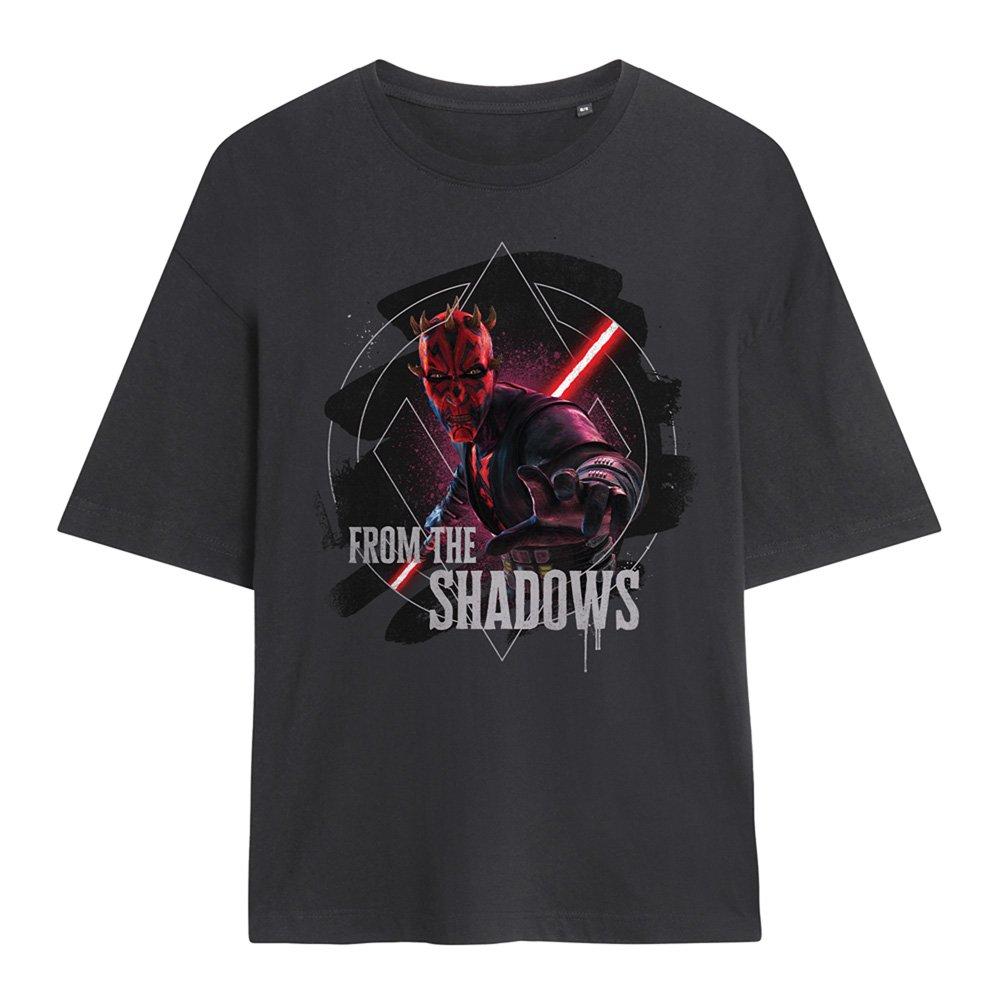 Charcoal - Star Wars - Maul Shadow Lord From The Shadows Oversized T Shir - 1