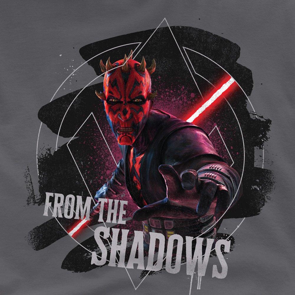 Charcoal - Star Wars - Maul Shadow Lord From The Shadows Oversized T Shir - 2