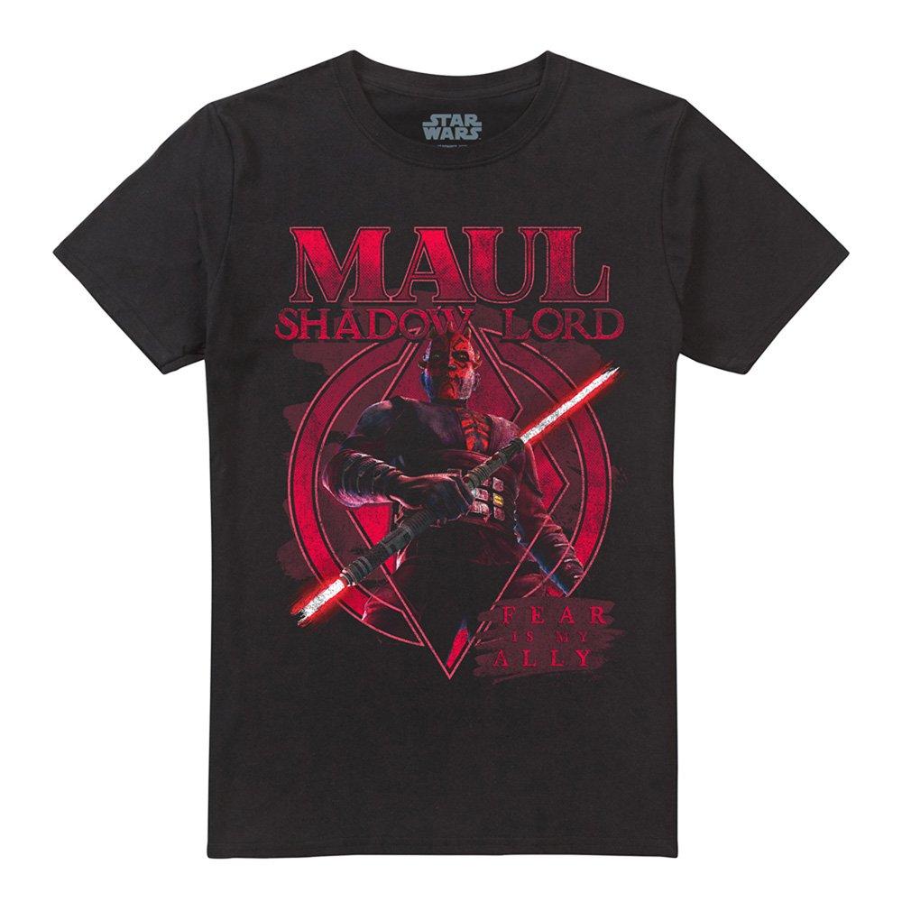 Black - Star Wars - Maul Shadow Lord Fear Is My Ally T Shirt Black - 4
