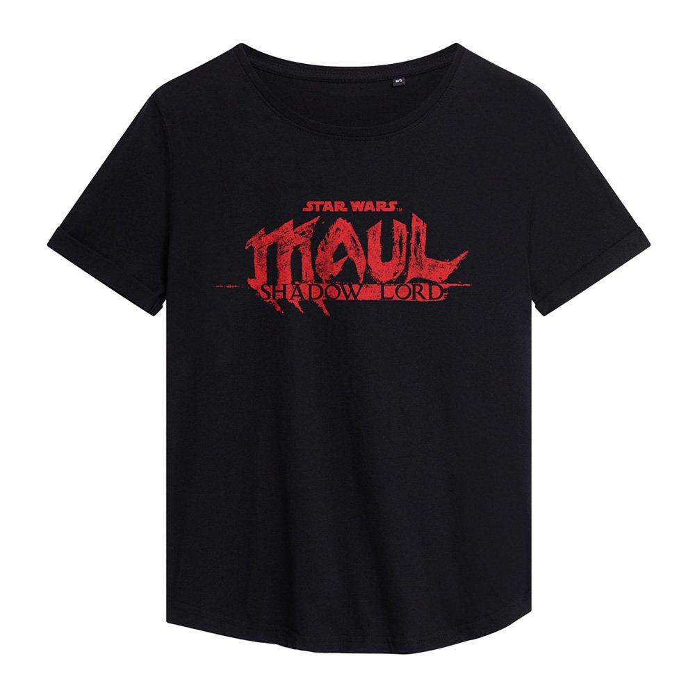 Black - Star Wars - Maul Shadow Lord Red Logo Fashion T Shirt Black - 1