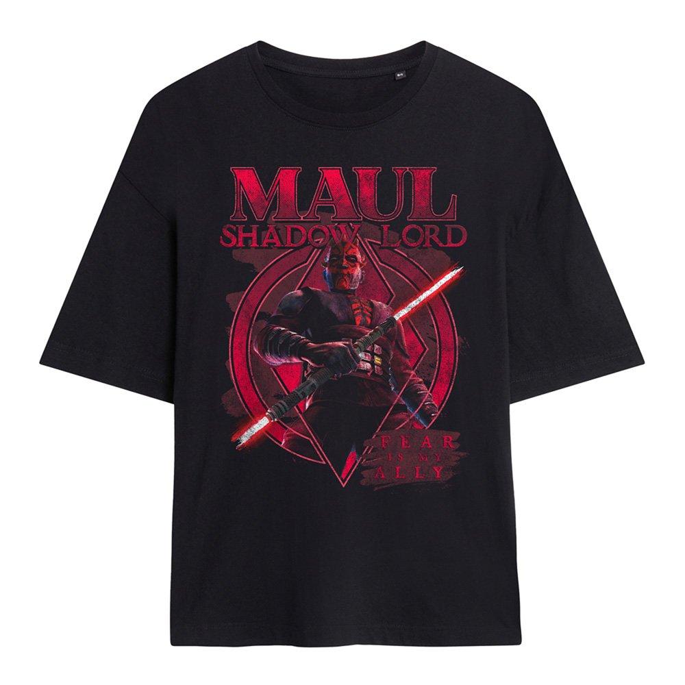 Black - Star Wars - Maul Shadow Lord Fear Is My Ally Oversized T Shirt - 1