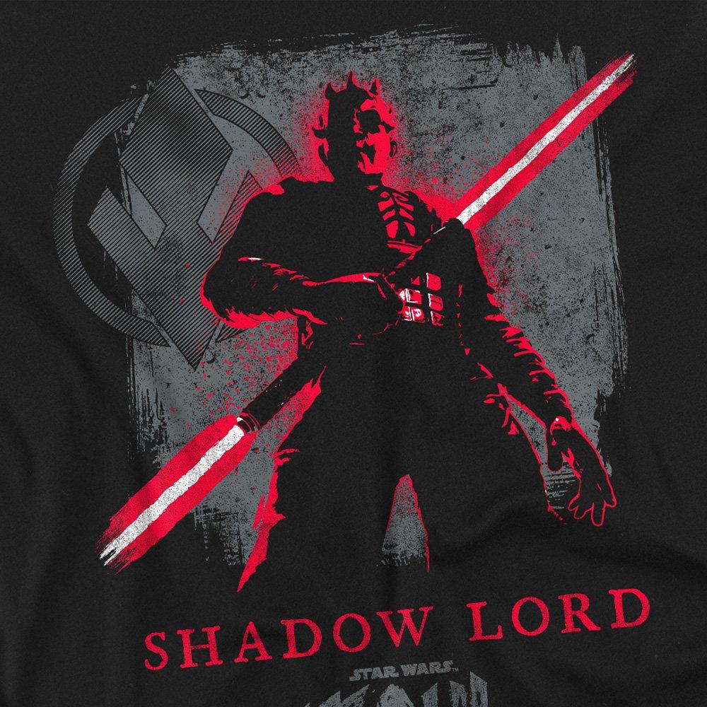 Black - Star Wars - Maul Shadow Lord Dark Side Sith Oversized T Shirt - 2