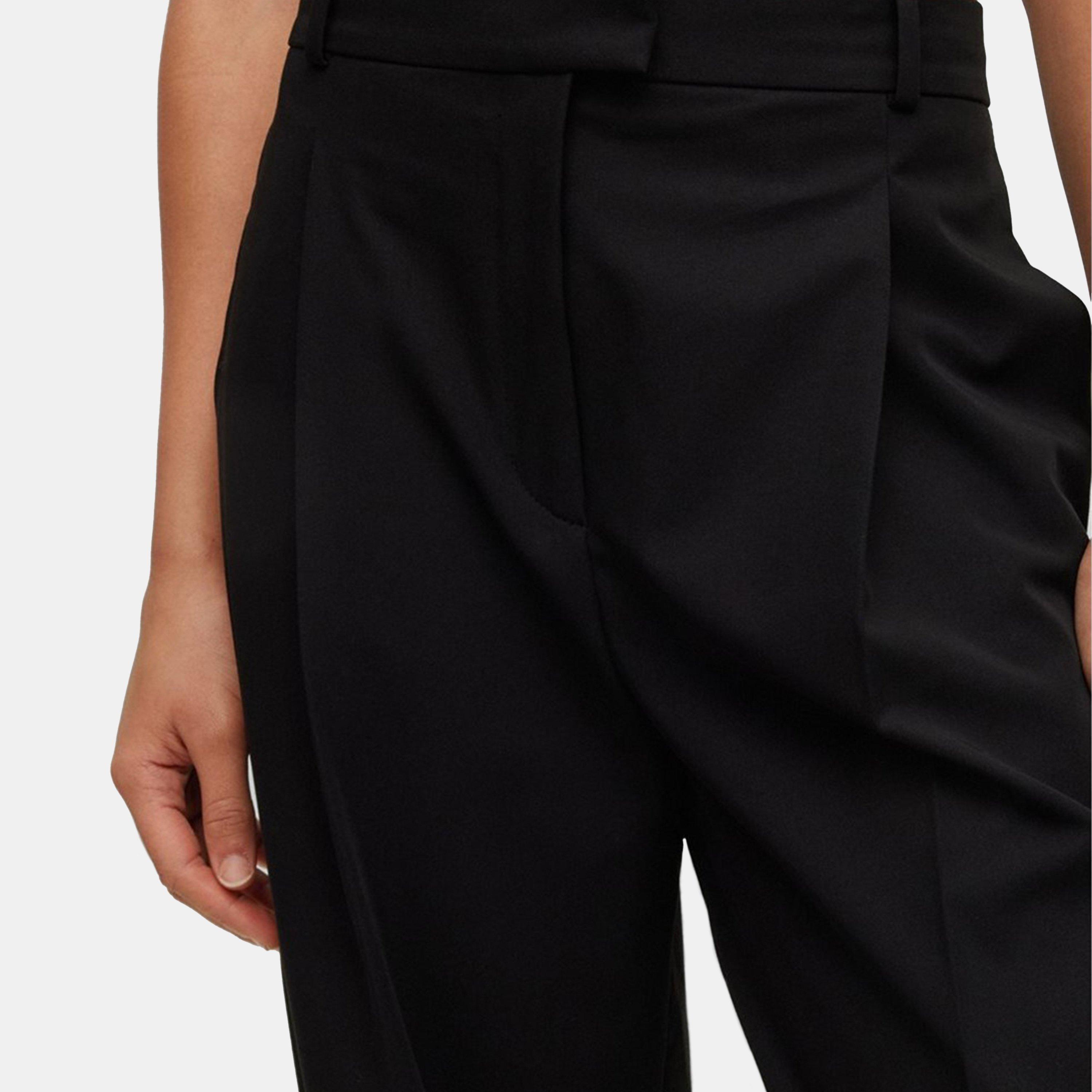 Black 001 - Hugo - Women's Hasabu Tailored Trouser - 5