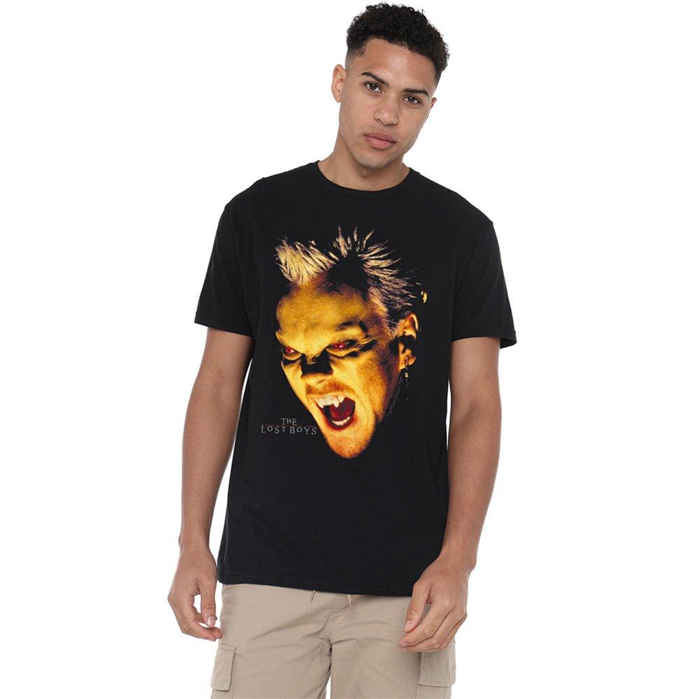 Black - Warner Brothers - The Lost Boys Vampire David Large Face T-Shirt Bl - 1