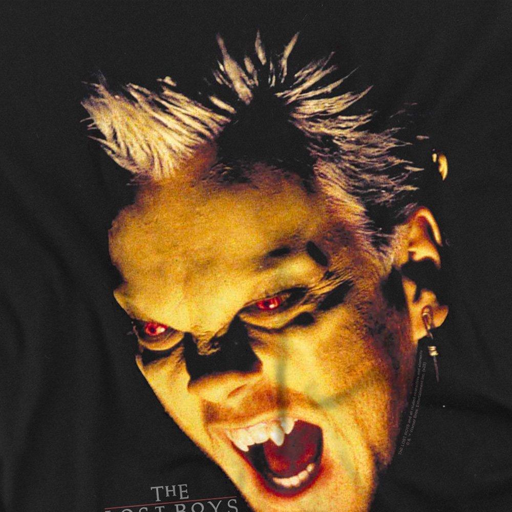Black - Warner Brothers - The Lost Boys Vampire David Large Face T-Shirt Bl - 2