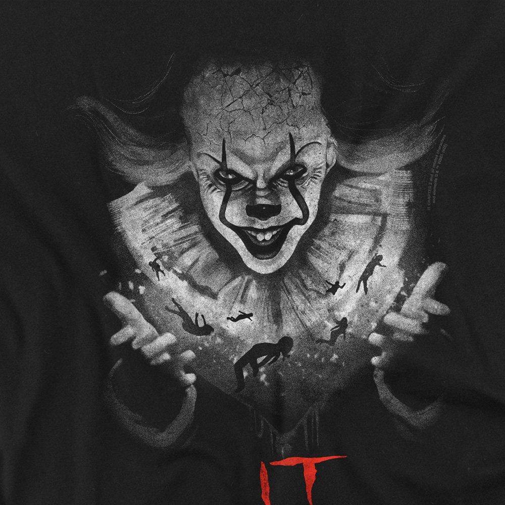 Black - Warner Brothers - It Chapter 2 Pennywise In The Dark T-Shirt Black - 2