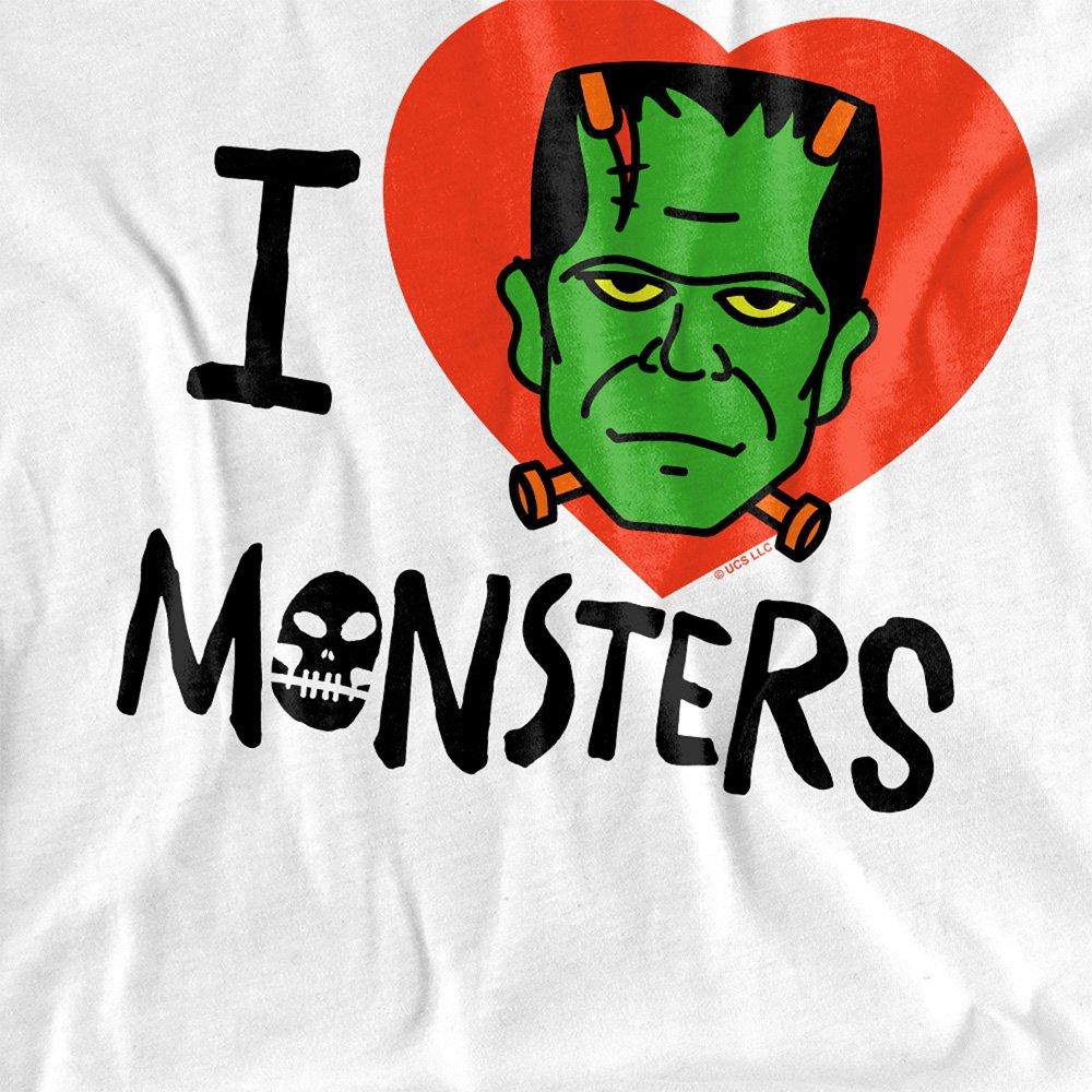 White - Universal - Universal Monsters Frankenstein I Love Monsters Ki - 2