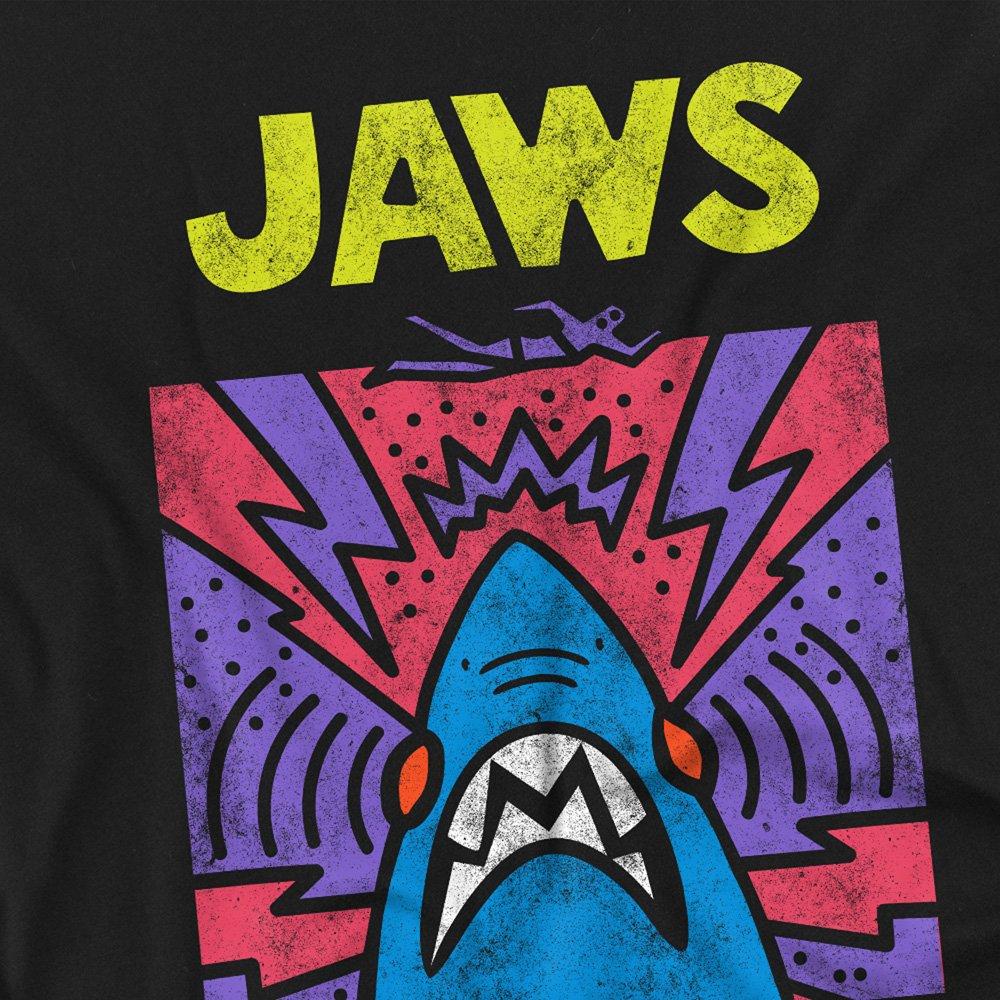Black - Universal - Jaws Marker Pen Poster Kids T Shirt Black - 2