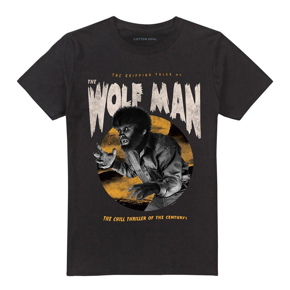 Black - Universal - Universal Monsters The Wolfman Retro T-Shirt Blac - 4