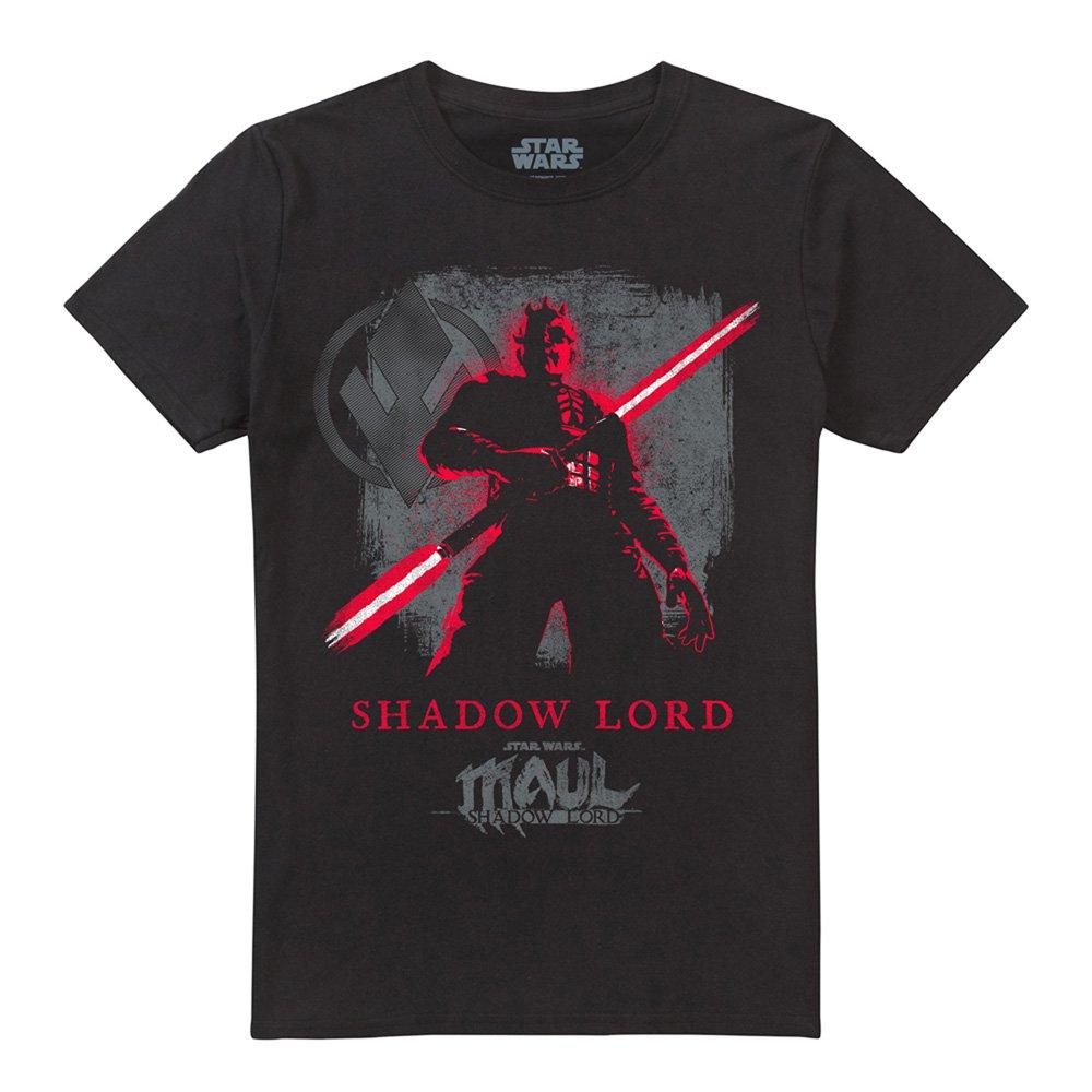 Black - Star Wars - Maul Shadow Lord Dark Side Sith T Shirt Black - 4
