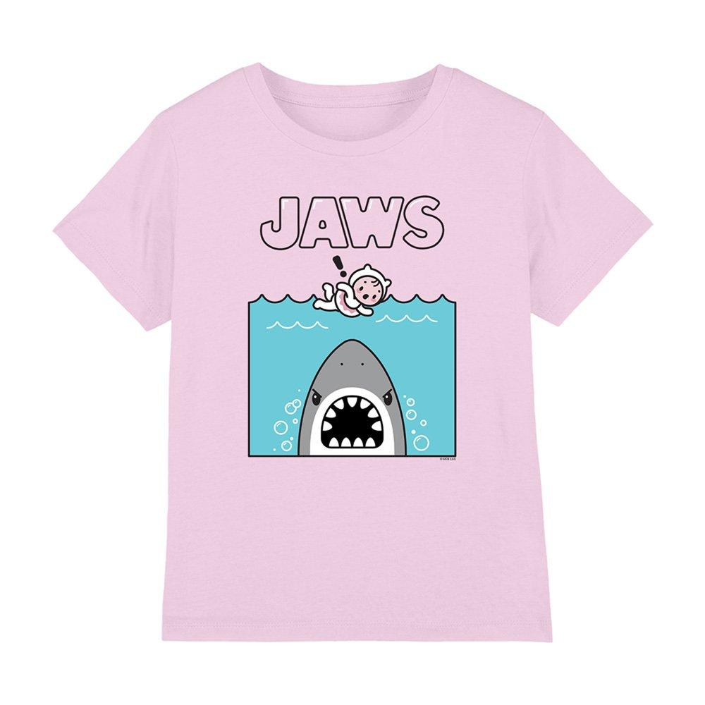 Light Pink - Universal - Jaws Cute Kawaii Poster Kids T Shirt Light Pink - 1
