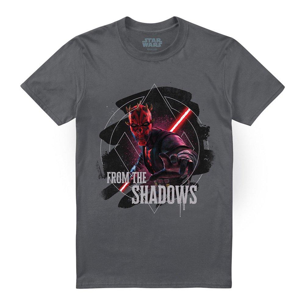 Charcoal - Star Wars - Maul Shadow Lord From The Shadows T Shirt Charcoa - 4