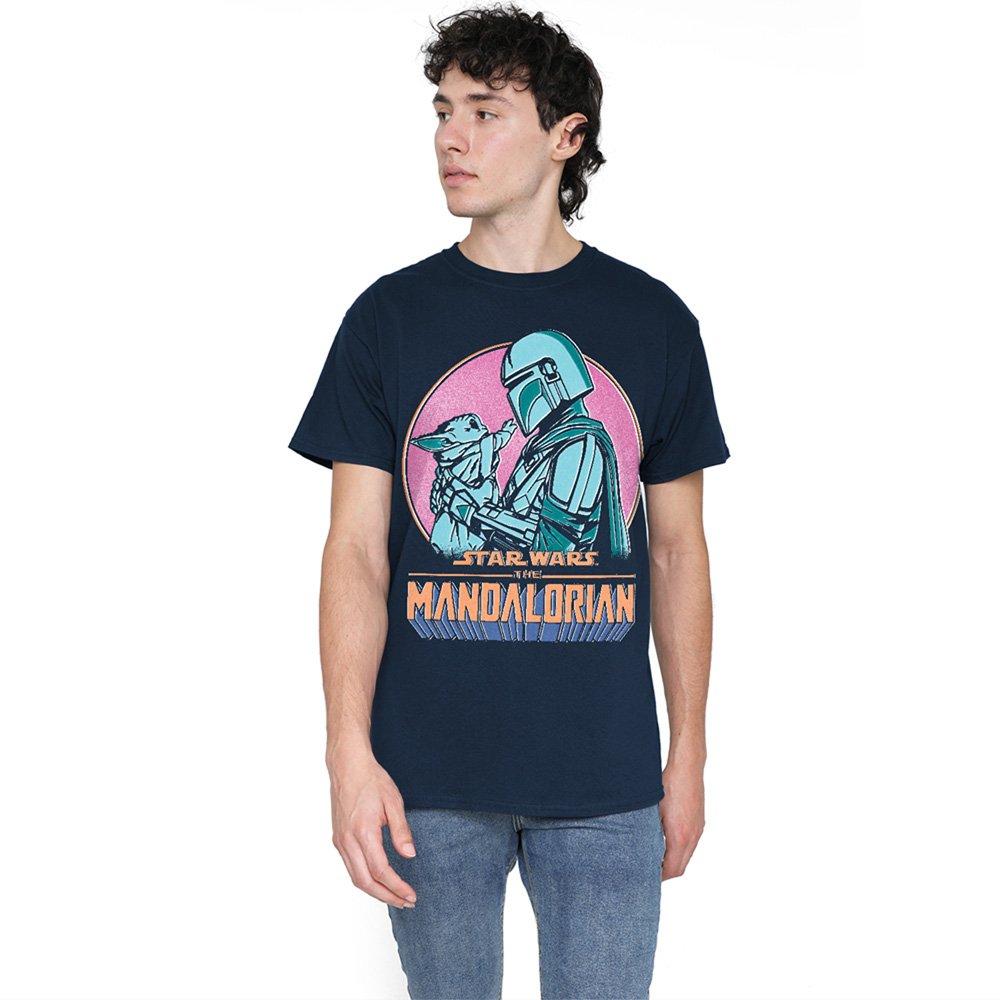Navy - Star Wars - The Mandalorian Flea Market Perfect Pair T-Shirt - 1