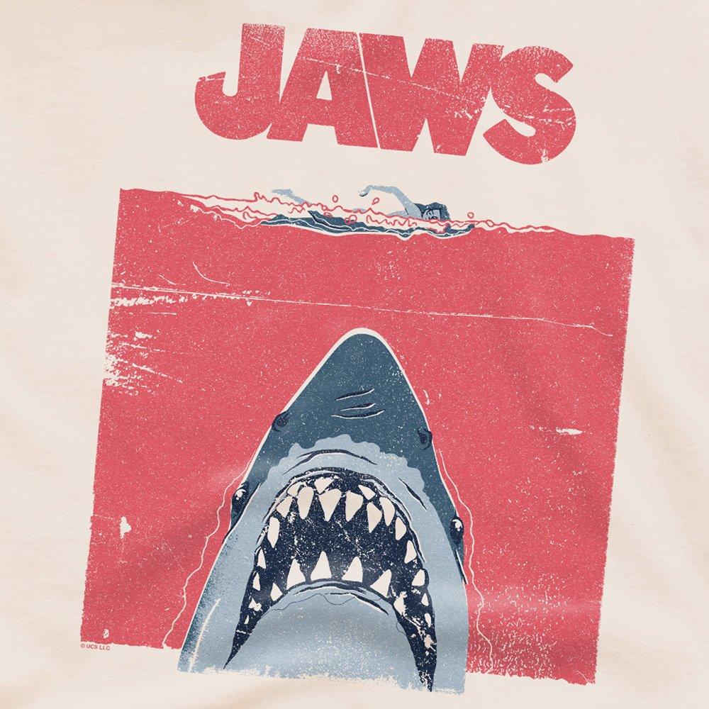 Natural - Universal - Jaws Zine Poster T Shirt Natural - 2