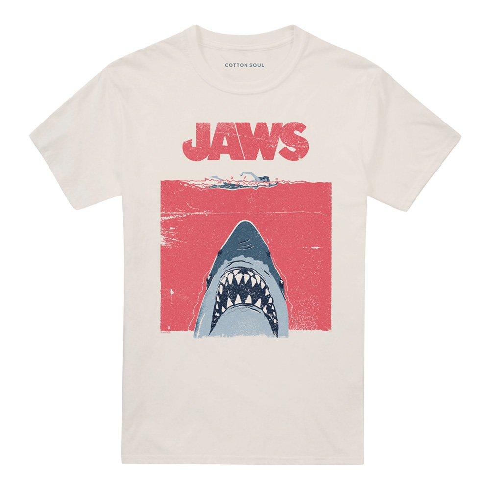 Natural - Universal - Jaws Zine Poster T Shirt Natural - 4